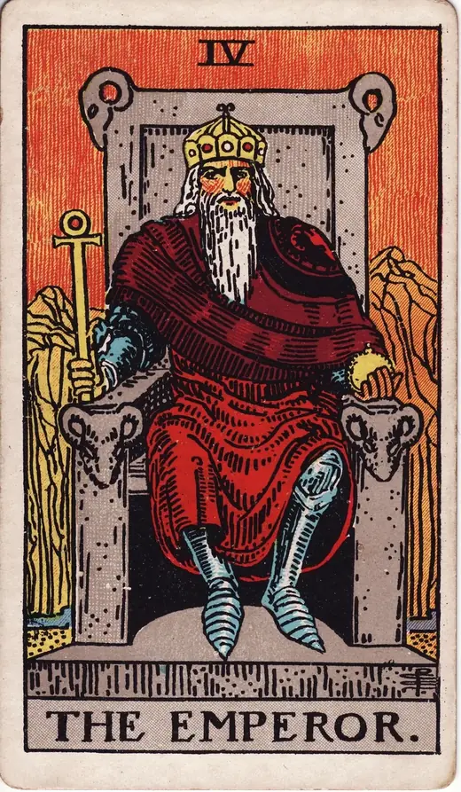 Carta de tarot O Imperador