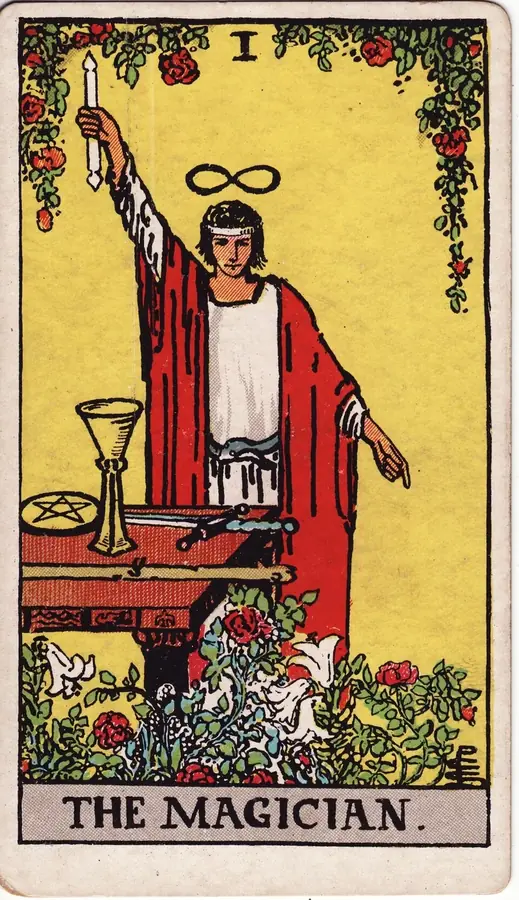 Carta de tarot O Mago