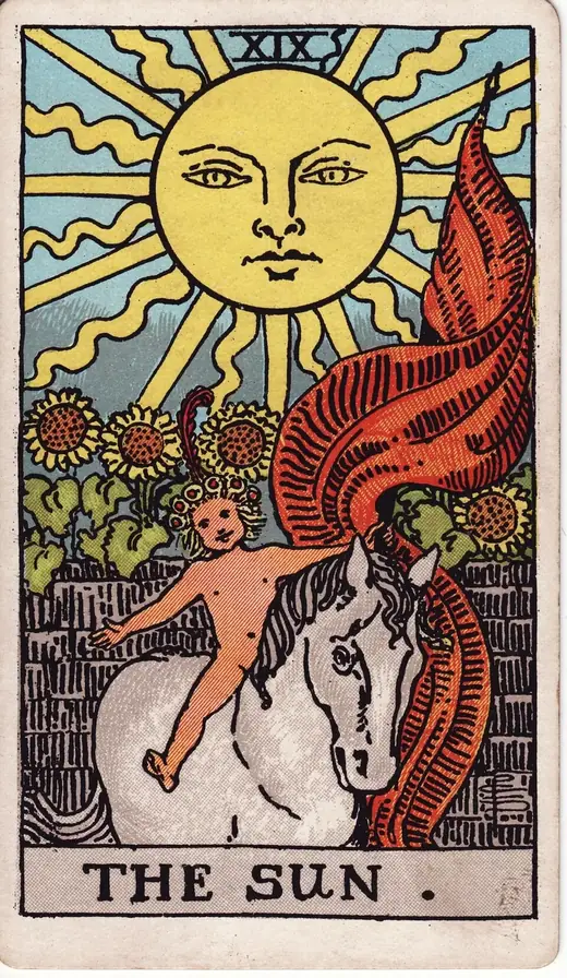 Carta de tarot O Sol