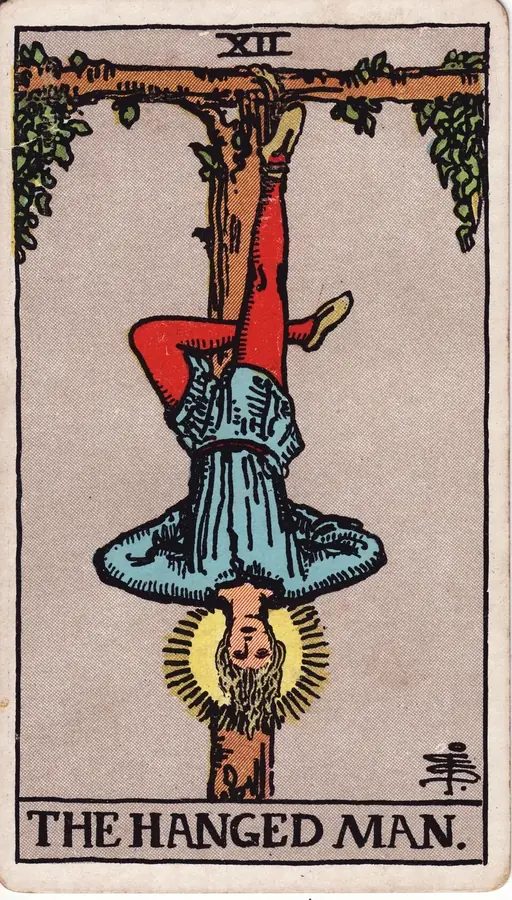 Carta de tarot O Enforcado